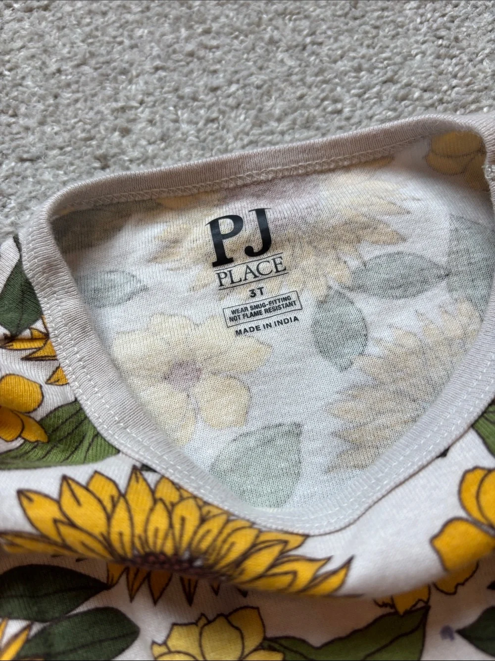 The Children’s Place Sunflower Pajamas